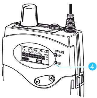 SENNHEISER EW 300 IEM G2 - Affichage "PILOT" - 1