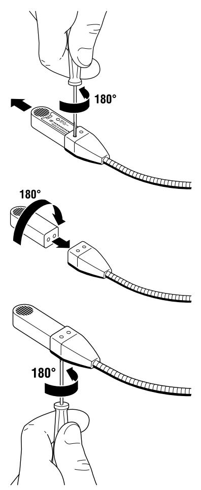 SENNHEISER HMEC 300 - Positionner le micro devant le coin de votre baguche - 3