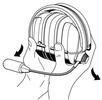 SENNHEISER HMEC 300 - Réglage de volume - 3