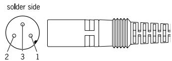 SENNHEISER HMEC 300 - Câblage des connecteurs - 2