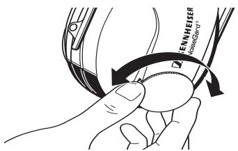 SENNHEISER HMEC 355 - Positionner le micro devant le coin de votre bouche - 5