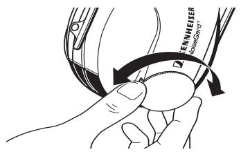 SENNHEISER HMEC 356 - Positionner le micro devant le coin de votre bouche - 5
