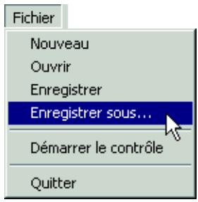SENNHEISER SDC 3000 DC - Enregister le fichier de configuration sous un nouveau nom - 1