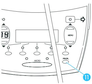 SENNHEISER SDC 8000 AO - Lancer un vote avec le poste supérieur - 1