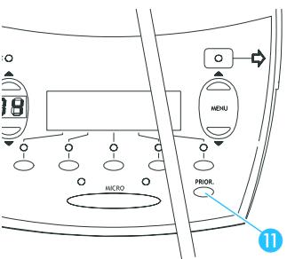 SENNHEISER SDC 8000 C - Lancer un vote avec le poste supérieur - 1