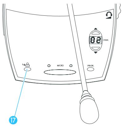 SENNHEISER SDC 8000 CV - Lancer un vote avec le poste supérieur - 2