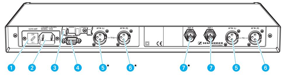 SENNHEISER SR 3054-U - Récepteur associé : EK 3052-U - 1