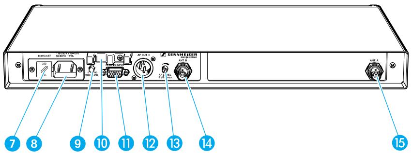 SENNHEISER EM 3031-U - Caracteristiques particulieres - 3