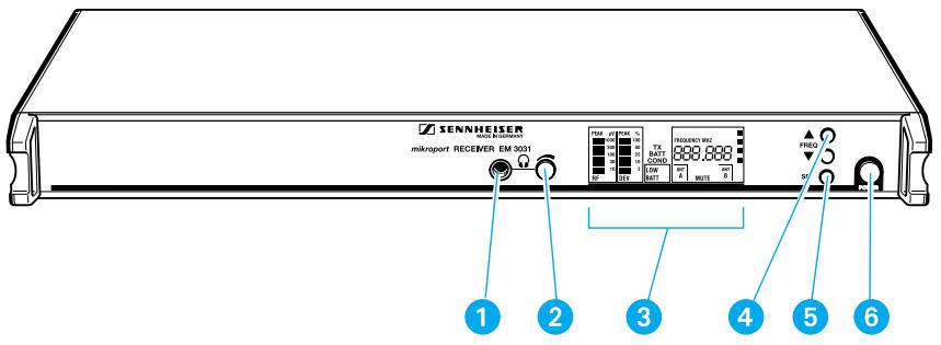 SENNHEISER EM 3031-U - Caracteristiques particulieres - 1