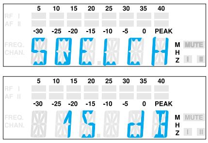 SENNHEISER EVOLUTION WIRELESS EW 100 - Ajuste del umbral de supresión de ruidos (sólo receptor) - 1