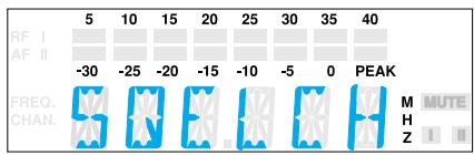 SENNHEISER EVOLUTION WIRELESS EW 100 - Adjusting the squelch threshold (receivers only) - 1