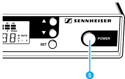 SENNHEISER EVOLUTION WIRELESS EW 100 - Versterker/mengpanelaansluiten - 1