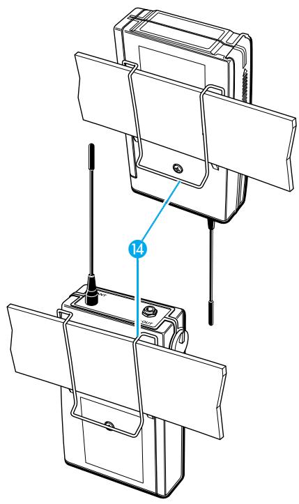 SENNHEISER EVOLUTION WIRELESS EW 100 - Battery status indication - 1