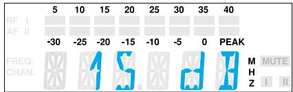 SENNHEISER EVOLUTION WIRELESS EW 100 - Adjusting the squelch threshold (receivers only) - 2