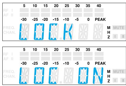 SENNHEISER EVOLUTION WIRELESS EW 100 - Activer/désactiver la fonction verrouillage - 1