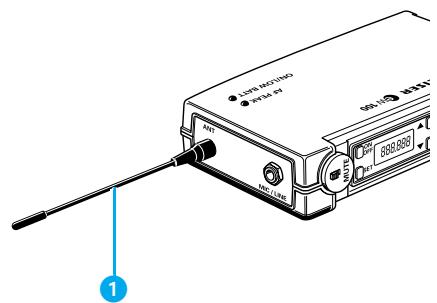 SENNHEISER EVOLUTION WIRELESS EW 100 - Note: - 1