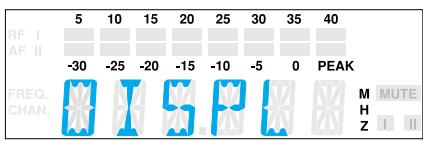 SENNHEISER EVOLUTION WIRELESS EW 100 - Standardanzeige umschalten - 1