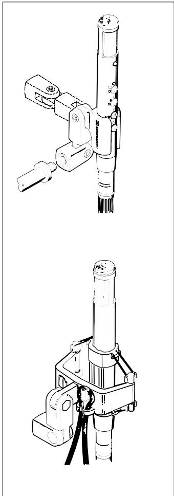 SENNHEISER MKH 80 - Fixation sur pied / direction d'ou on parle au microphone - 1