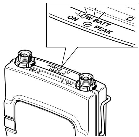 SENNHEISER SK 5012 - "Low battery" indication - 1