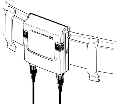 SENNHEISER SK 5012 - Fixation de l'émetteur - 2