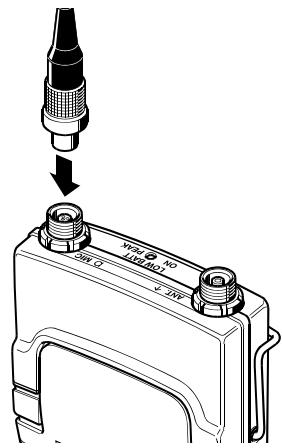 SENNHEISER SK 5012 - Conectar los microfonos - 1