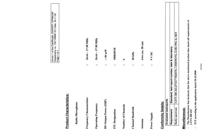 SENNHEISER SKM 1032 - SKM 1030 / SKM 1032 - 9