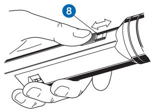 SENNHEISER SKM 1032 - Inschakelen (gevoeligheid selecteren) - 4