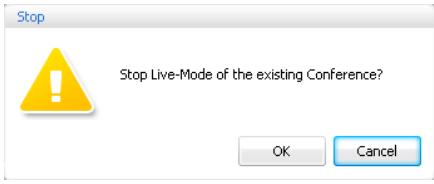SENNHEISER ADN - Fin du mode de fonctionnement « Live » - 1