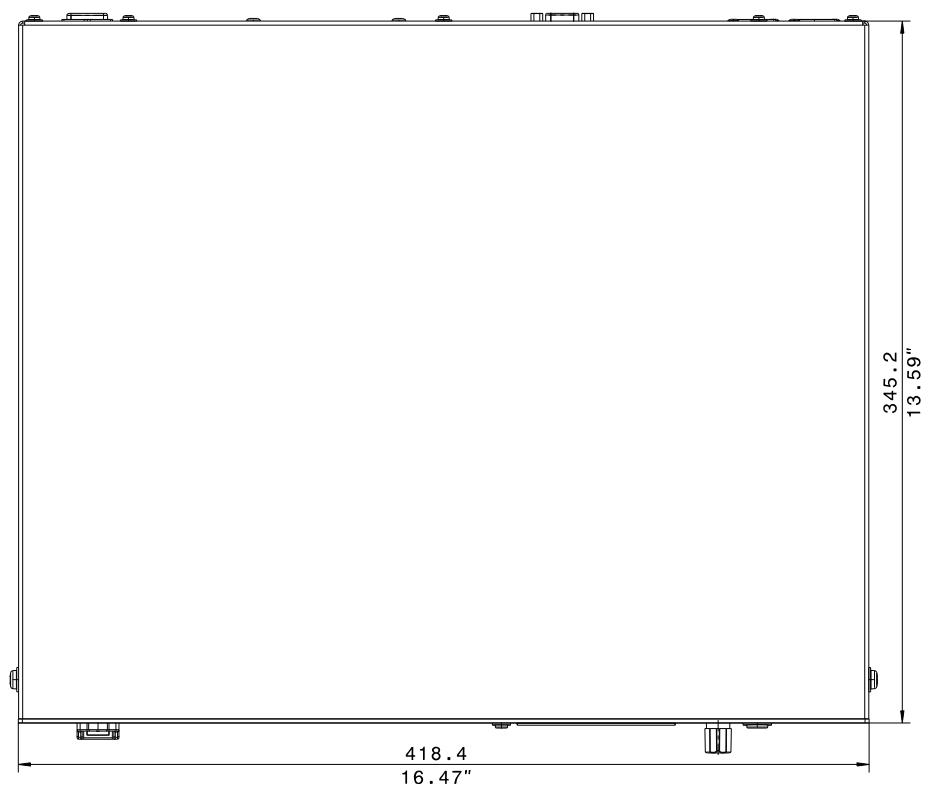 SENNHEISER ADN - Dimensions de montage ADN CU1 - 2