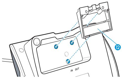 SENNHEISER ADN - Montage du support de cable - 2