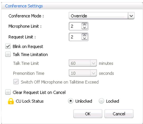 SENNHEISER ADN - Configuration des conférences – Mode de fonctionnement « Setup » - 1