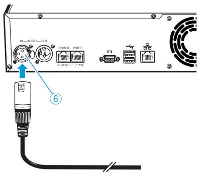 SENNHEISER ADN - Connexion des postes à l'unité centrale - 6