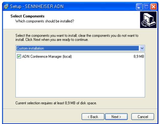 SENNHEISER ADN - Installation du logiciel « Conference Manager » - 2