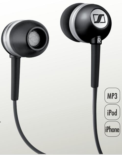 SENNHEISER CX 300-II BLACK - - Un besoin de couleurs élégantes - 1