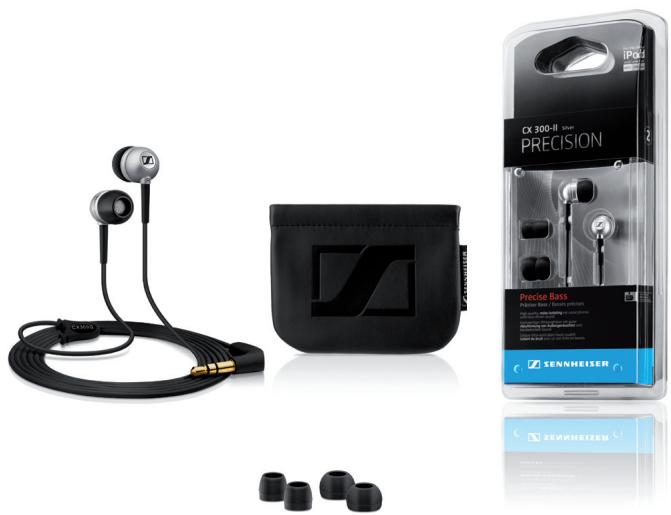SENNHEISER CX 300-II SILVER - Ecouteurs intra-auriculaires - 1