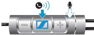 SENNHEISER CX 980I - Contrôler le téléphone - 1