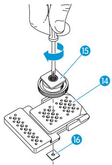 SENNHEISER EK 100 - Fixer le récepteur Diversity à uneamera - 1