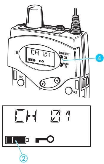 SENNHEISER EK 1038 - Affichages - 2