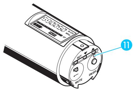 SENNHEISER EK 1038 - Mettre le micro émetteur en sourdine - 1