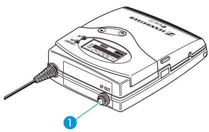 SENNHEISER EW 122-P G2 - Remarque : - 1