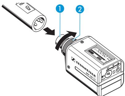 SENNHEISER EW 122-P G2 - Remarque : - 2