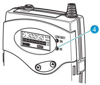 SENNHEISER EW 135 G2 - Témoin signal radio (EK 100 G2 uniquement) - 1