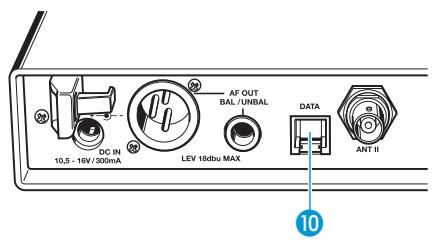SENNHEISER EW 135 G2 - Interface de maintenance - 1