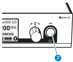 SENNHEISER EW 300 IEM G3 - Utilisation des appareils - 2