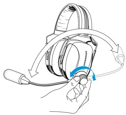 SENNHEISER HME 120 - Note: - 1