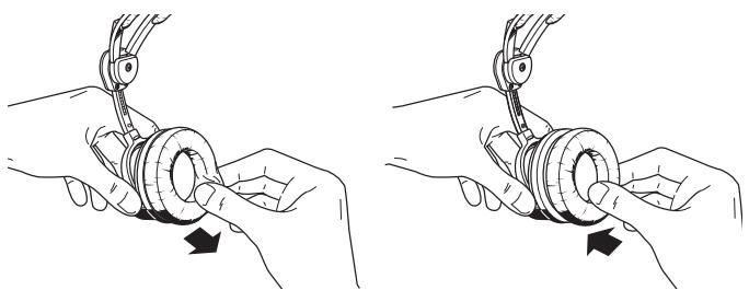 SENNHEISER HME 26 - Remplacer les coussinets d'oreilles - 1