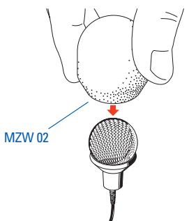 SENNHEISER HS2 - Protezione dal vento - 2