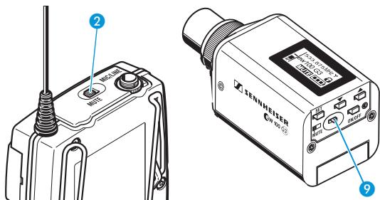 SENNHEISER SET 100 P - SK 100 G3/SKP 100 G3 - 1