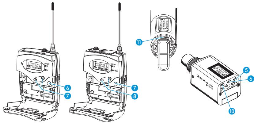 SENNHEISER SET 100 P - Désactiver temporairement le verrouillage des touches - 1