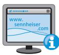 SENNHEISER SET 100 P - Vue d'ensemble des menus de commande - 1